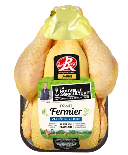 LE POULET ENTIER FERMIER LABEL ROUGE LA NOUVELLE AGRICULTURE®